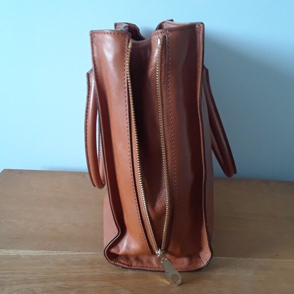 Rebecca Minkoff Large Leather MAB Shoulder Tote Work Bag - Picture 10 of 16